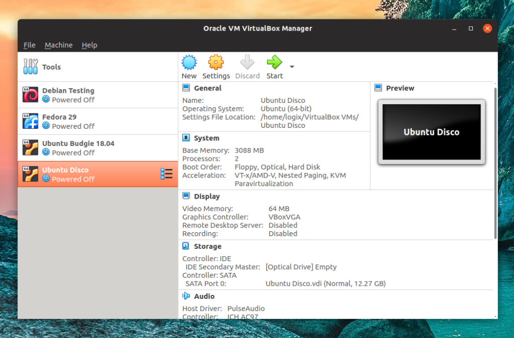Virtualbox