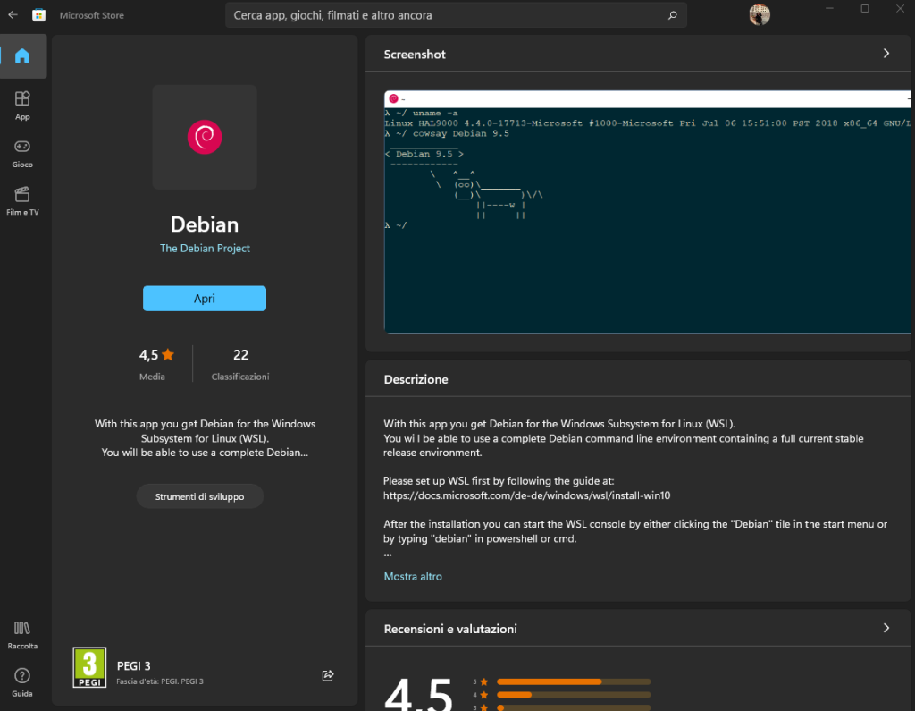 Debian store