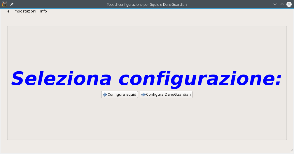 Una GUI per Squid e DansGuardian